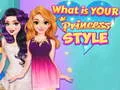 Игра Какой у тебя стиль принцессы онлайн Игра Какой у тебя стиль принцессы онлайн
