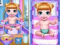 Игра Уход за близнецами принцессы онлайн Игра Уход за близнецами принцессы онлайн