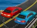 Игра Цепные автомобили Невозможные трюки онлайн Игра Цепные автомобили Невозможные трюки онлайн