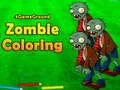 Игра Зомби раскраска онлайн