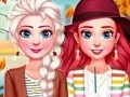 Игра Лучшие подруги: Приветственный осенний образ онлайн Игра Лучшие подруги: Приветственный осенний образ онлайн
