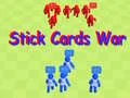 Игра Стик-карты Война онлайн Игра Стик-карты Война онлайн