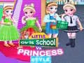 Игра Школа маленьких девочек против стиля принцессы онлайн Игра Школа маленьких девочек против стиля принцессы онлайн