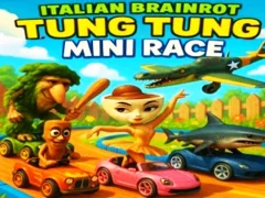 Игра Итальянский Брейнрот: Тунг Тунг Мини гонка онлайн Игра Итальянский Брейнрот: Тунг Тунг Мини гонка онлайн