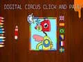 Игра Цифровой цирк Щелкни и раскрась онлайн Игра Цифровой цирк Щелкни и раскрась онлайн