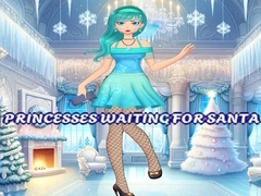 Игра Принцессы ждут Санту онлайн Игра Принцессы ждут Санту онлайн