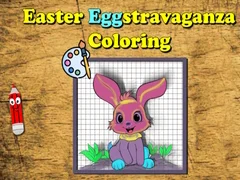 Игра Пасхальная раскраска онлайн Игра Пасхальная раскраска онлайн
