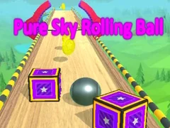 Игра Катящийся шар под чистым небом онлайн Игра Катящийся шар под чистым небом онлайн