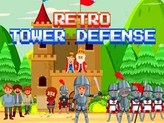 Игра Ретро-защита башни онлайн Игра Ретро-защита башни онлайн