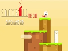 Игра Снежок Кот: лови и иди онлайн Игра Снежок Кот: лови и иди онлайн