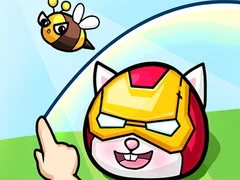 Игра Домашние животные против пчел онлайн Игра Домашние животные против пчел онлайн