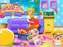 Игра Мой уход за новорожденными близнецами онлайн