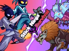 Игра Стикмен ниндзя Выживание онлайн