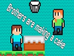 Игра Братья пекут торт онлайн Игра Братья пекут торт онлайн