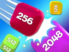 Игра Цепной куб 2048 : 3D игра с объединением онлайн