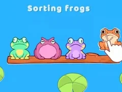 Игра Сортировка лягушек онлайн
