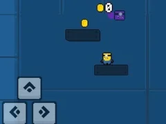 Игра Маленький желтый человек прыгает онлайн Игра Маленький желтый человек прыгает онлайн