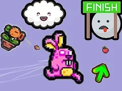 Игра Непростое приключение милого кролика онлайн Игра Непростое приключение милого кролика онлайн