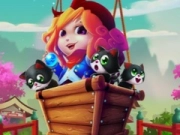 Игра Пузырьковый шутер: Спасите кошек онлайн Игра Пузырьковый шутер: Спасите кошек онлайн