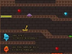 Игра Огонь и Вода онлайн Игра Огонь и Вода онлайн