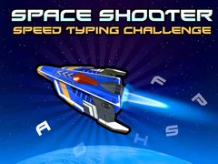 Игра Космический шутер: Испытание на скорость печати онлайн Игра Космический шутер: Испытание на скорость печати онлайн