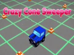 Игра Сумасшедший конусный уборщик онлайн Игра Сумасшедший конусный уборщик онлайн