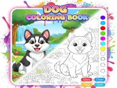 Dog Coloring Book