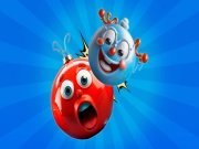 Игра Новогодние игрушки: Объединить шары 3D онлайн Игра Новогодние игрушки: Объединить шары 3D онлайн