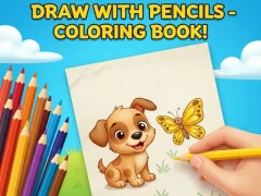 Draw with Pencils — Coloring Book!