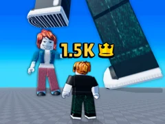 Игра Обби растёт с каждым шагом онлайн