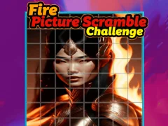 Fire Picture Scramble Challenge