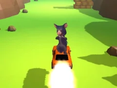 Игра Крыса Милтон: Гонка летающих автомобилей онлайн