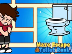 Игра Побег из лабиринта: Туалетная лихорадка онлайн Игра Побег из лабиринта: Туалетная лихорадка онлайн