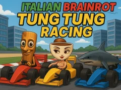 Игра Итальянский Брейнрот: Тунг Тунг Гонки онлайн Игра Итальянский Брейнрот: Тунг Тунг Гонки онлайн