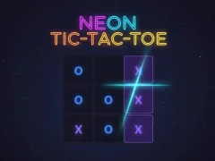 Neon Tic-Tac-Toe