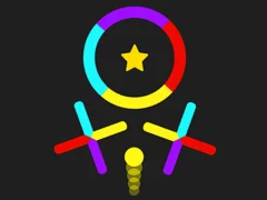 Игра Прыгающий шар: Переключение цветов онлайн Игра Прыгающий шар: Переключение цветов онлайн