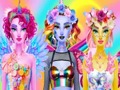 Игра Макияж: Ослепительные дивы онлайн Игра Макияж: Ослепительные дивы онлайн