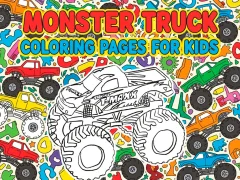 Monster Truck Coloring Pages For Kids