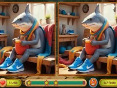 Игра Итальянский Брейнрот: Найдите отличия онлайн Игра Итальянский Брейнрот: Найдите отличия онлайн