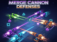 Merge Cannon Defenses