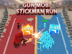 Gun Mob: Stickman Run