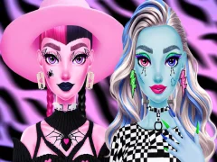 Игра Монстерелла: Фэнтезийный макияж онлайн Игра Монстерелла: Фэнтезийный макияж онлайн