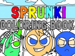 Игра Спрунки Книжка-раскраска онлайн