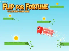 Flip for Fortune Collecting Coins Game