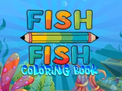 Игра Книжка раскраска: Рыбы онлайн