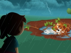 Игра Спасение потерянного щенка онлайн Игра Спасение потерянного щенка онлайн