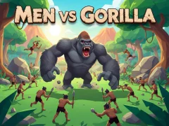Men Vs Gorilla