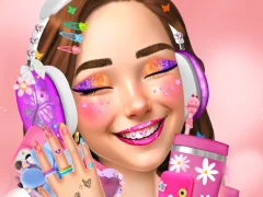 Игра Эстетика крутой девочки онлайн Игра Эстетика крутой девочки онлайн