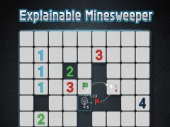 Explainable Minesweeper