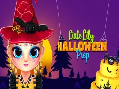 Игра Маленькая Лили. Подготовка к Хэллоуину онлайн Игра Маленькая Лили. Подготовка к Хэллоуину онлайн